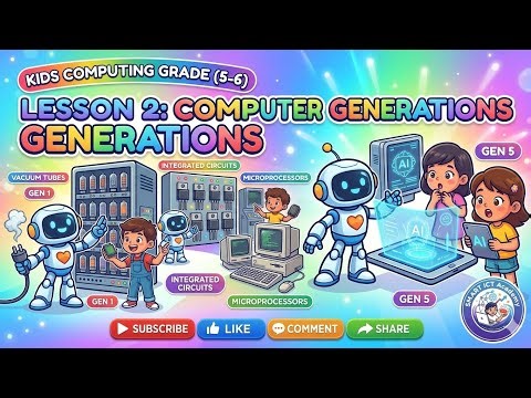 The Journey of Computer Generations! Lesson 2-Generations of Computers