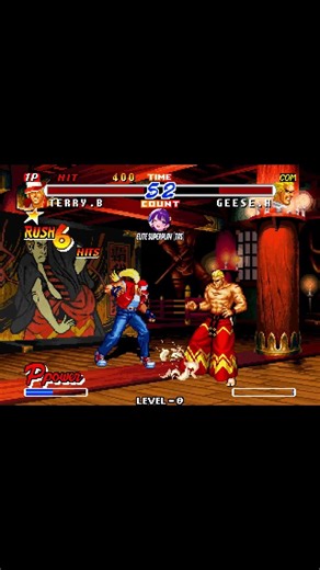 Terry Bogard DOMINATES Geese Howard 🔥 – Real Bout Fatal Fury 2 TAS