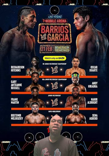 ANOTHER Major Fight Card is happening this coming weekend! 🚨 Ryan Garcia, Richardson Hitchins & Many More take center stage on another great night for boxing 🥊 #ryangarcia #richardsonhitchins #dazn #daznboxing #mariobarrios
