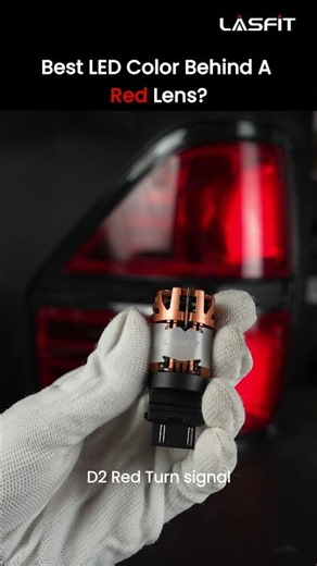 T3 Amber vs D2 Red LED Turn Signal | Which Color Looks Better Behind a Red Lens?