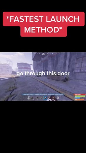 easy loot from launch #fypシ #fyp #rustconsole #rust