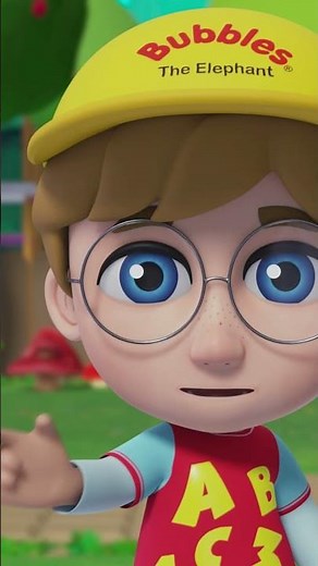 Hello Song | Sing and learn how to say 'hello' in ASL with Bubbles and Friends #shorts #asl