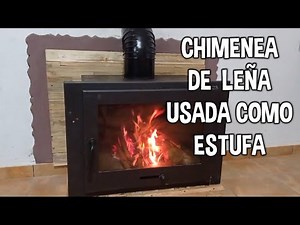 Al calor de CHIMENEA. Reformando la ubicación de la chimenea-estufa
