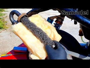 Replacing the muffler packing