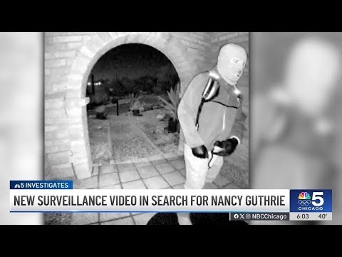 FBI releases video of masked person outside Nancy Guthrie's house