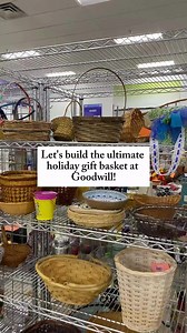 2.7K views · 19 reactions | DIY holiday gift baskets are better when you thrift!  Explore Goodwill for all the items to make a gift anyone will love. Find a Goodwill near you today: https://hubs.ly/Q03YMz_40 #GoodwillSCWI #Wisconsin #ThriftYourHolidays | Goodwill of South Central Wisconsin | Facebook