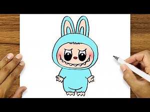 How To Draw A Labubu Have A Seat | Labubu Drawing Easy