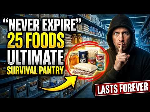 25 Foods That Never Expire: Ultimate Survival Pantry Guide for Long Term Food Storage