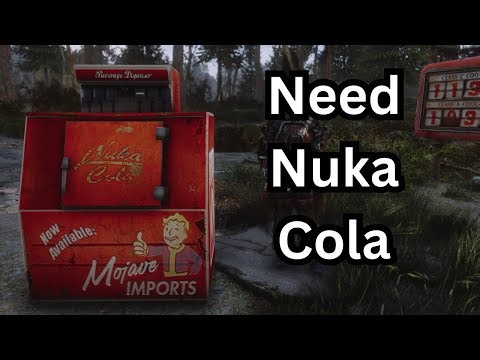Nuka Cola Manufacturing Workstation SODA FILLED! Fallout 4 Mod Playthrough