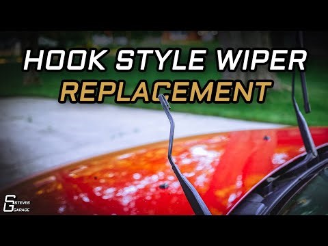 Hook Style Wiper Blade Replacement