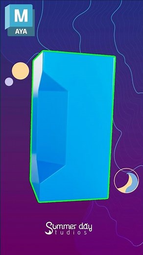 How to make complex 3d shapes in autodesk Maya 🗳️