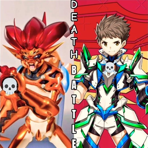 #deathbattle - "Battle between two Combatants in Battlesuits." | Kazuma vs. Rex (S-CRY-ed v XC) 💀 ☠️