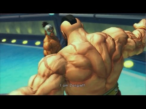 Ultra Street Fighter IV - El Fuerte vs. Zangief (Rival Battle)