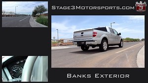The Banks Power MONSTER Exhaust® is one of the parts that really put Banks Power on the map of the diesel world, and this kit for the 2011 to 2014 F150 EcoBoosts will get you the great sound and extra power that you've been craving. The stock exhaust system of your 3.5L EcoBoost F150 has a restrictive design with a resonator, muffler, and crimped tubing that does a decent enough job of moving exhaust gasses, but definitely isn't the most efficient thing in the world. The Banks MONSTER® cat-back 