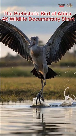 Shoebill Stork: The Prehistoric Bird of Africa | 4K Wildlife Documentary Short