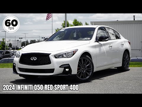 2024 Infiniti Q50 Red Sport 400 Review | An AMAZING Car with a BORING Name!