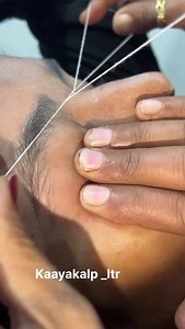 34K views · 264 reactions | Eyebrow threading #Threadingtutorial #eyebro #eyebroshape #ibro #EYEBROW #eyebroexpert #threadingeyebro #eyebrows #eyebrowshaping #eyebrowtutorial #eyebrowchallenge #eyebrowshape #eyebroshorts #eyebrowshenna | kaya_kalp_ladies_beauty_parlor | Facebook