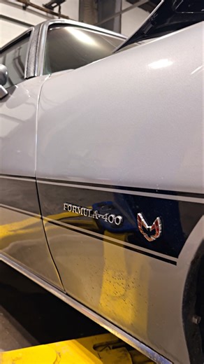 You can find the finished product of this 1972 Firebird Formula on our website! #musclecars