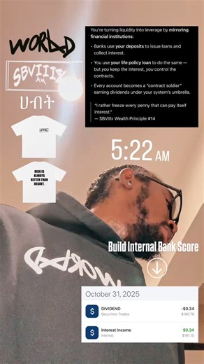 📈 3. Creating a Self-Funding Investment Portfolio You can now direct portions of that borrowed capital into dividend-paying investments like: • Index funds (SPY, VOO, SCHD, etc.) • Mutual funds • Bond ETFs • Dividend stocks Each generates quarterly or monthly dividends that can: • Pay down the loan balance, • Reinvest automatically, or • Be parked back into your credit union accounts to continue compounding. This creates triangular leverage: Insurance Policy → Credit Union → Investment Portfoli