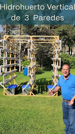Hidrohuerto Vertical de 3 Paredes de Hidropónika para tu Casa