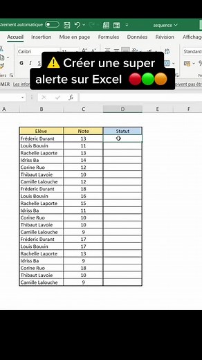 Comment créer une super alerte sur Excel !