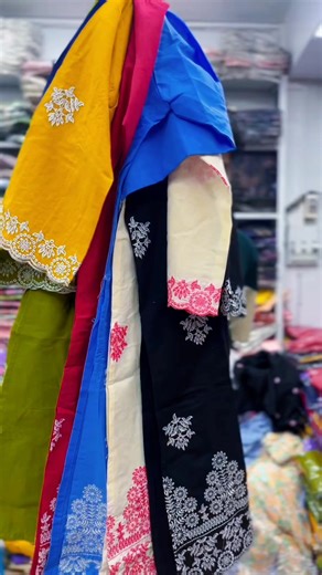 New Arrivals High Quality EMBROIDERY cotton febric DESIGNABLE Two peice 💥 For Order : 01873037990 #fashion #onemillion #1millionviews #seewestern