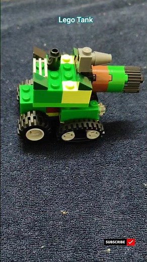 How to make a lego Tank #shorts
