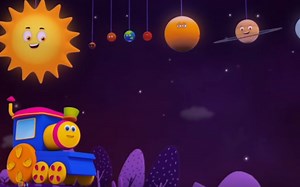 星球歌 英文儿歌Planets Song _ Learning Videos For Kids _ Bob The Cartoons For Children