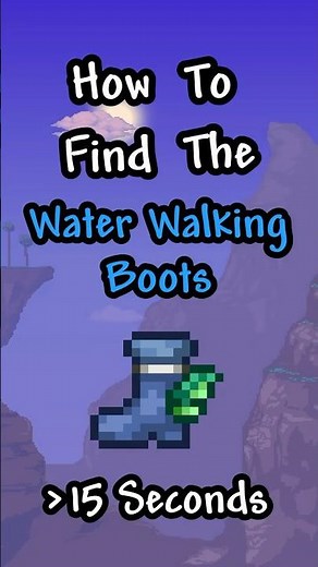 UPDATED Water Walking Boots Seed in Terraria 1.4.5.6 #guide #terraria #seed