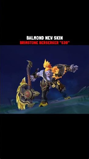 Balmond New Skin Season 39 🔥 #mlbb #mlbbcreatorcamp #balmond #chotaalivlogs #andrast #rizkigameon