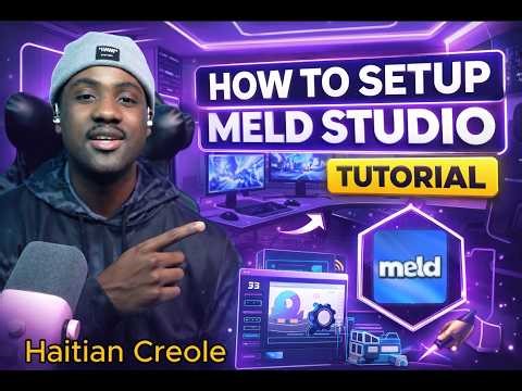 How to Setup Meld Studio Tutorial (Haitian Creole)