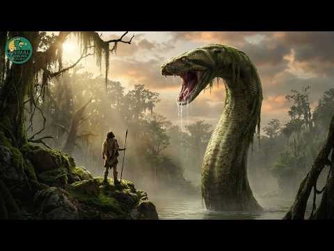 Titanoboa vs. Prehistoric Humans: The First War (Size Comparison)