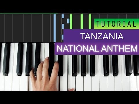 National Anthem Of Tanzania Piano Tutorial