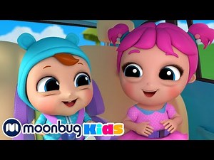 Are We There Yet?! | @LittleAngel | Kids Cartoons | MOONBUG KIDS