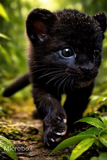 black panther lost in the forest #shorts #viralvideo #blackpanther