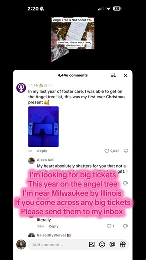 #angeltree #angeltreeprogram #fyp