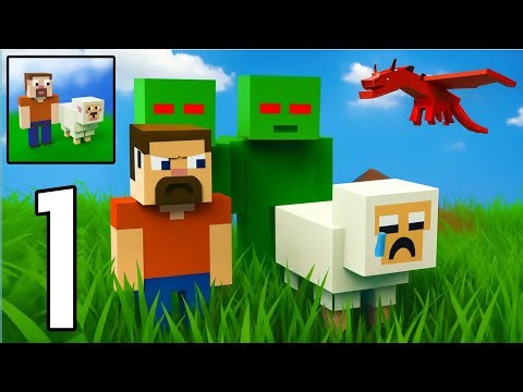 CubeCrafter: Gameplay Walkthrough Part 1 - Build, Craft & Explore the block world (Android,iOS)