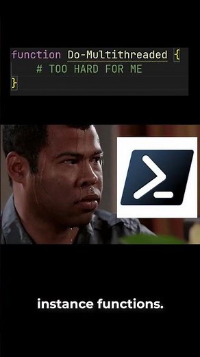 Speeding up PowerShell for pros #shorts #powershell #coding #tutorial