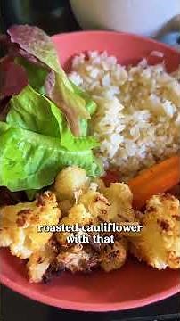 Easy Vegan Dinner Idea | Roasted Veggies, Rice & Lemon Herb Tofu (WFPB + Oil-Free)