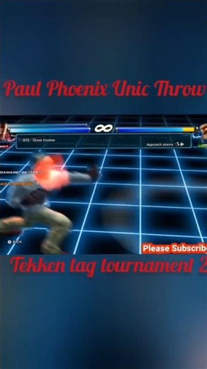 Tekken tag tournament 2 Paul Unic Throw #tekkentagtournament2