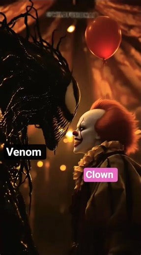 Venom+Clown|Epic Fusion of Venom🕸️And clown 🤡#shorts#ai#fusion#aishorts|ai shorts