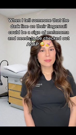 Signs of Melanoma: Dark Streak on Fingernail Alert!