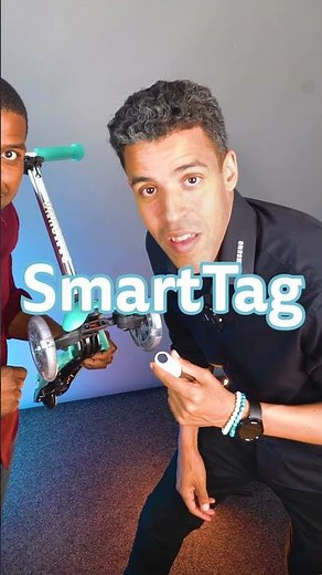 Micro X Samsung | Mini Micro Scooter with integrated Galaxy SmartTag2