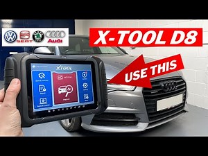 Audi Glowplug, ABS & Airbag Diagnose & Reset Procedure with X Tool D8
