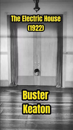 Buster Keaton films:The Electric House (1922) #funny