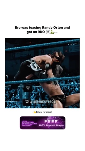 edits| highlights| epic clips on Instagram: "Randy Orton’s R.K.O. is the most dangerous move in wrestling because it can come from anywhere. No setup. No warning. One second the opponent is in control, the next they’re flat on the mat. Orton doesn’t rush it — he waits, stalks, and strikes at the exact moment of vulnerability. That timing is what makes the R.K.O. terrifying. It’s not about power. It’s about precision. What makes it legendary is unpredictability. Mid-air, countered, jumping, runni
