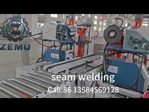 Automatic transformer tank fin folding line