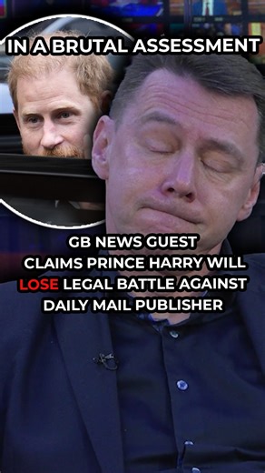 A bold claim from Mark Littlewood, asserting that Prince Harry will lose his legal challenge against Associated Newspapers #PrinceHarry #RoyalFamily #GBNews | GB News