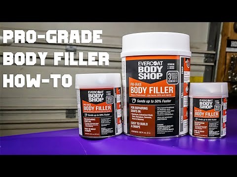 How to Apply Evercoat Body Shop Pro-Grade Body Filler