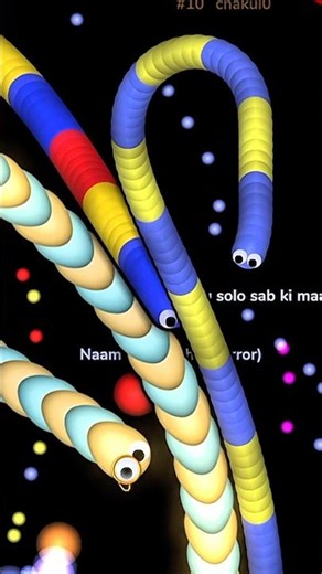 Bro had enough 💀🐍 Watch Till End! #slitherio #games #gaming #shorts